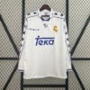 7ff8f17d Real Madrid 1994/96 Home Retro Long Sleeve Jersey S-2XL