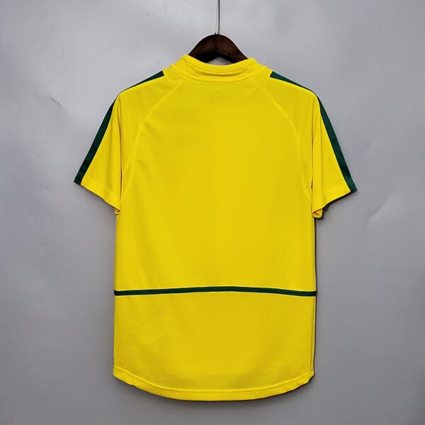 Brazil 2002 Home Retro Jersey S-2XL