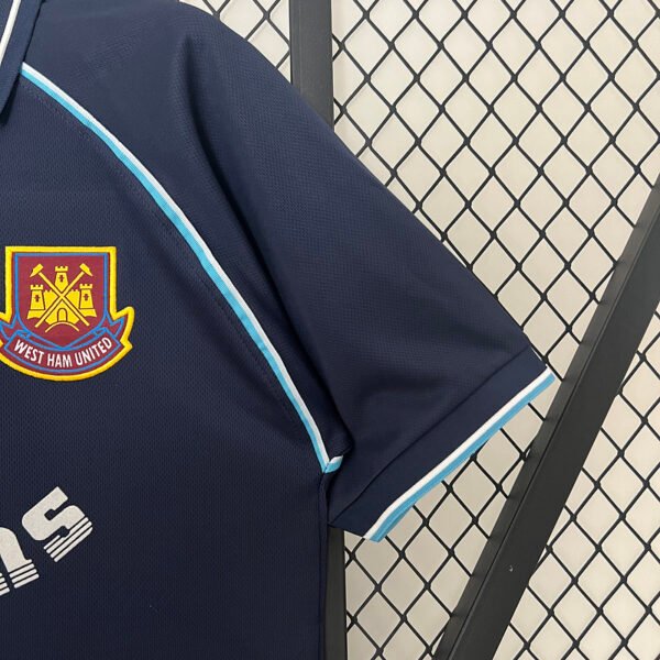 80f32a86 West Ham United 1999/01 Second Away Retro Jersey S-2XL