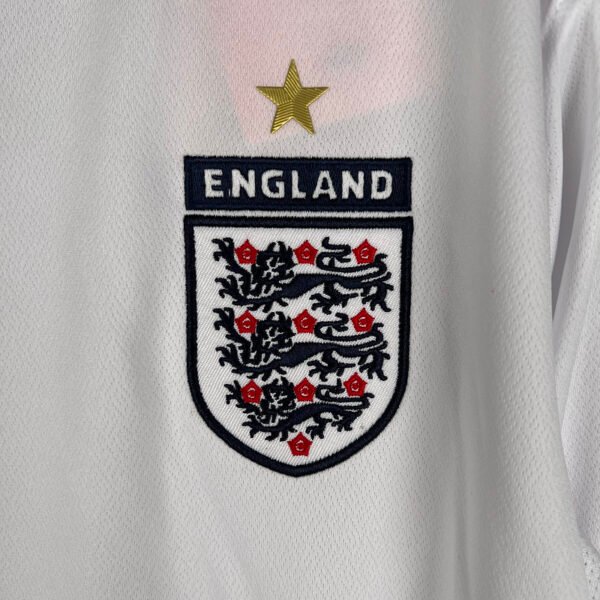 82a0826a England 2006 Home Retro Long Sleeve Jersey S-2XL