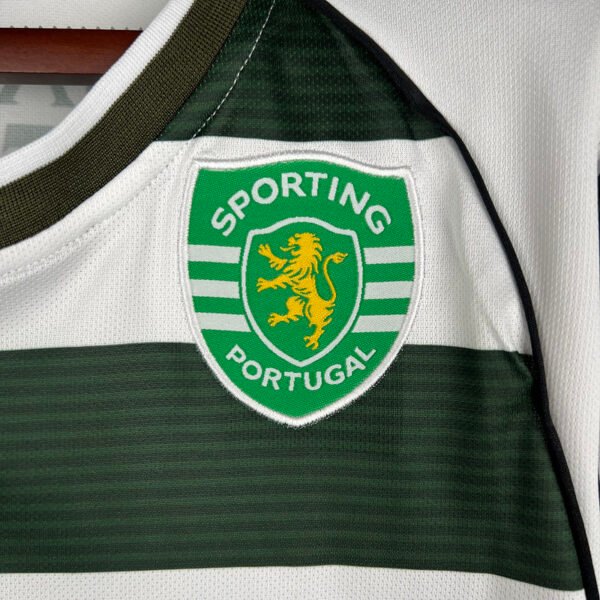 Sporting Lisbon 2001/03 Home Retro Long Sleeve Jersey S-2XL