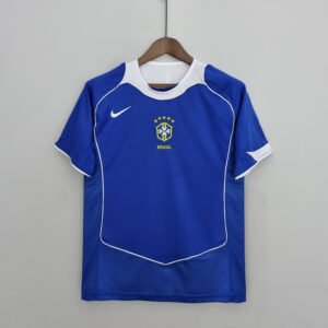 Brazil 2004 Away Retro Jersey S-2XL