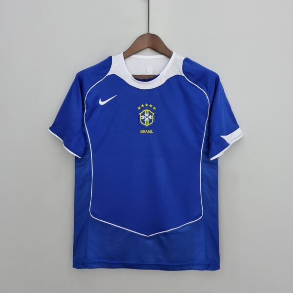 Brazil 2004 Away Retro Jersey S-2XL