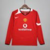 Manchester United 2004/06 Home Retro Long Sleeve Jersey S-2XL