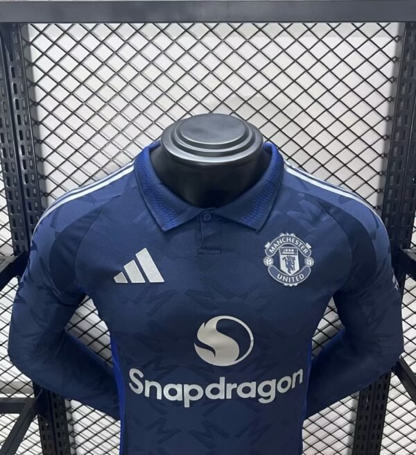 Manchester United 24/25 Away Long Sleeve Jersey - S-2XL