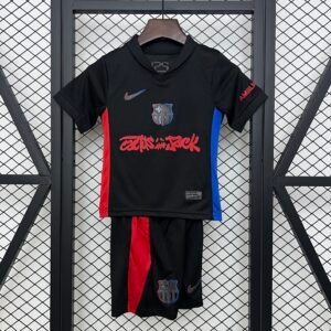 Barcelona 25/26 Away Collaboration Jersey (Kids Set) 16-28
