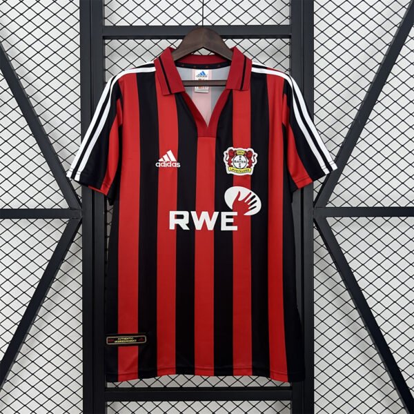 8820dc98 Leverkusen 2001/02 Home Retro Jersey S-2XL