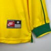 890cf229 Brazil 1998 Home Retro Long Sleeve Jersey S-2XL