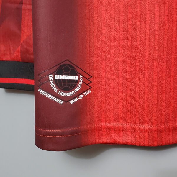 8b920f6f Manchester United 1996/97 Home Retro Long Sleeve Jersey S-2XL