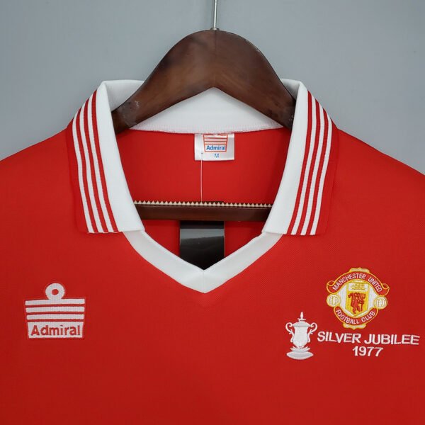 8c4d1ba3 Manchester United 1977 Home Retro Jersey S-2XL