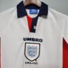 England 1998 Home Retro Long Sleeve Jersey S-2XL