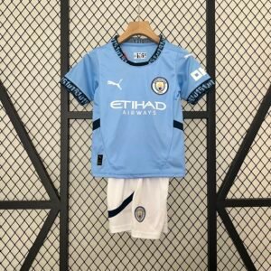 Manchester City 24/25 home jersey (children's kit) 16-28
