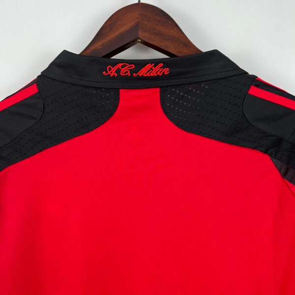 AC Milan 2007/08 Home Retro Long Sleeve Jersey S-2XL