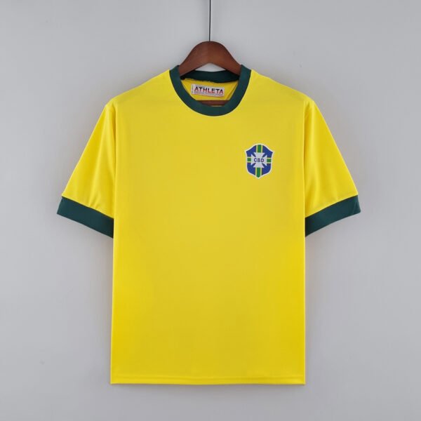 Brazil 1970 Home Retro Jersey S-2XL