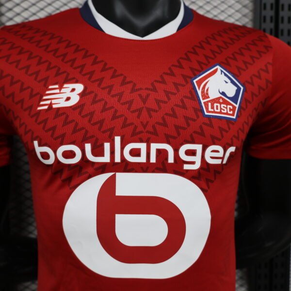 950b0962 LOSC Lille 24/25 Home Player Version Jersey - S-2XL