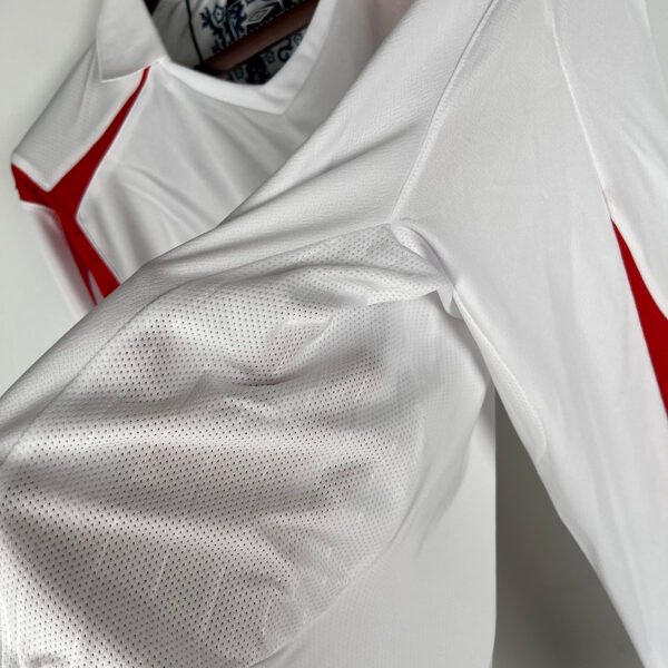 9afc9dc5 England 2006 Home Retro Long Sleeve Jersey S-2XL