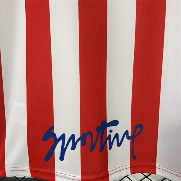 9eeacee9 Sporting Gijon 2001/02 Home Retro Jersey S-2XL