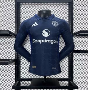 Manchester United 24/25 Away Long Sleeve Jersey - S-2XL