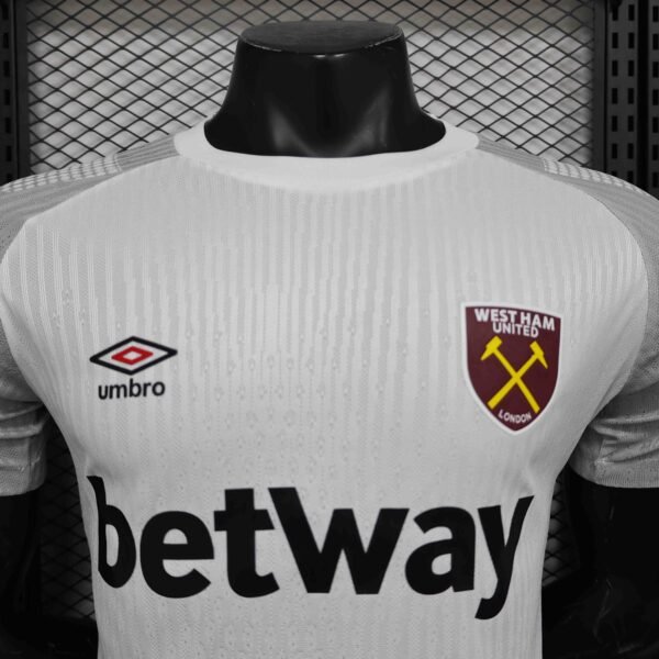West Ham United 24/25 Away Player Version Jersey - S-2XL