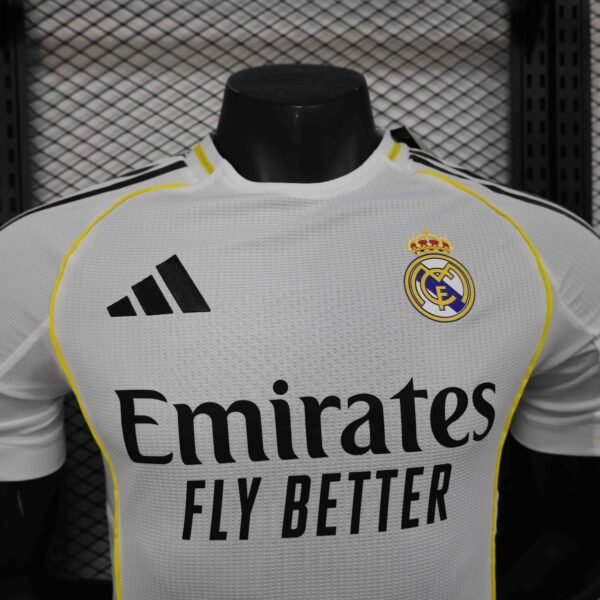 Real Madrid 25/26 Home Player Version Jersey - S-2XL