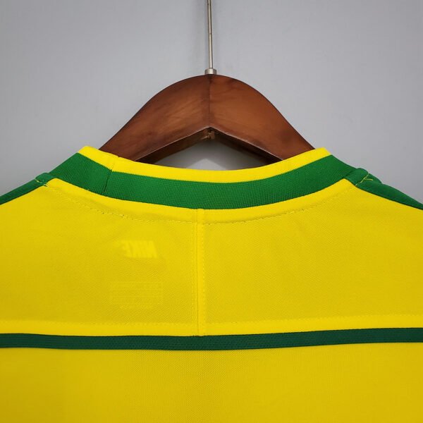 Brazil 1998 Home Retro Jersey S-2XL