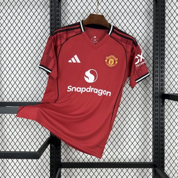 Manchester United 25/26 Home Fan Version Jersey - S-4XL