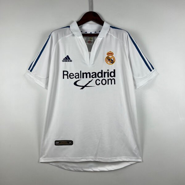 Real Madrid 2001/02 Home Retro Jersey S-2XL