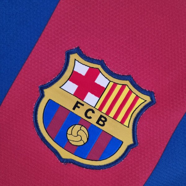 Barcelona 2010/11 UEFA Champions League Home Retro Long Sleeve Jersey S-2XL