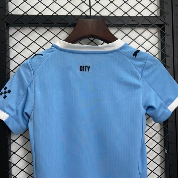 Manchester City 25/26 home jersey (children's kit) 16-28