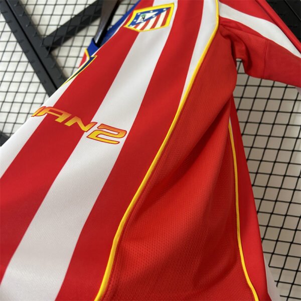 Atletico Madrid 2004/05 Home Retro Long Sleeve Jersey S-2XL