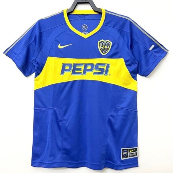 Boca Juniors 2003/04 Home Retro Jersey S-2XL