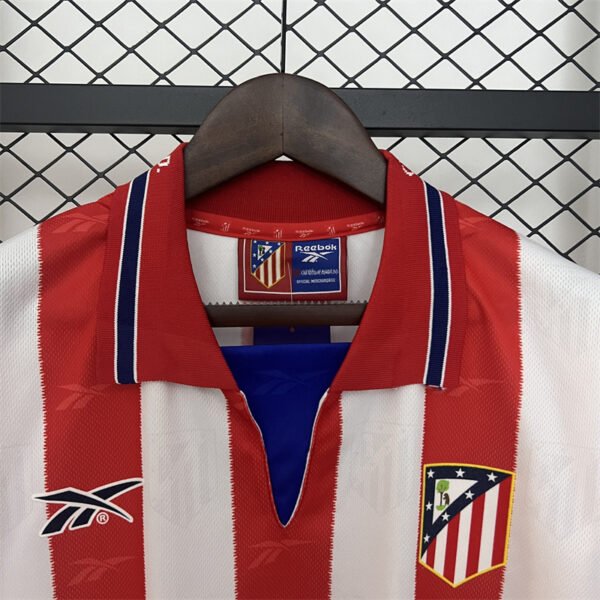 Atletico Madrid 1998/99 Home Retro Jersey S-2XL