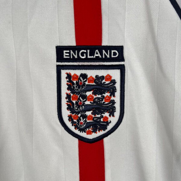 b09ac46d England 2002 Home Retro Long Sleeve Jersey S-2XL