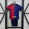 Barcelona 24/25 Home Jersey (Kids Set) 16-28
