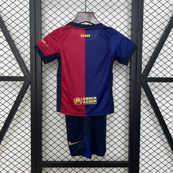 Barcelona 24/25 Home Jersey (Kids Set) 16-28