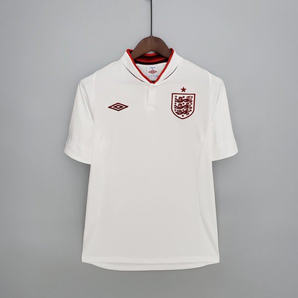 England 2012 Home Retro Jersey S-2XL