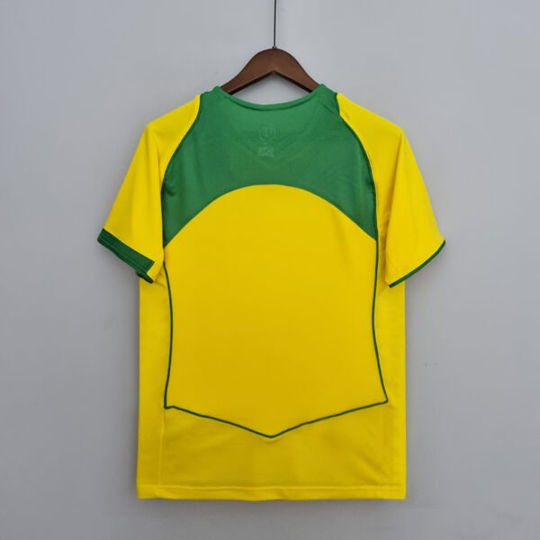 Brazil 2004 Home Retro Jersey S-2XL