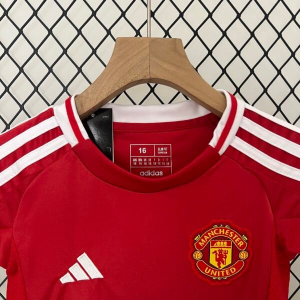 Manchester United 24/25 Home Kids Set - 16-28