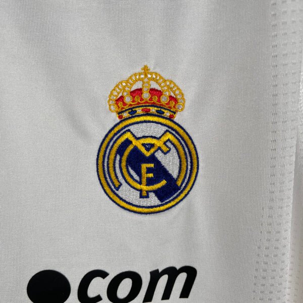Real Madrid 2009/10 Home Retro Long Sleeve Jersey S-2XL