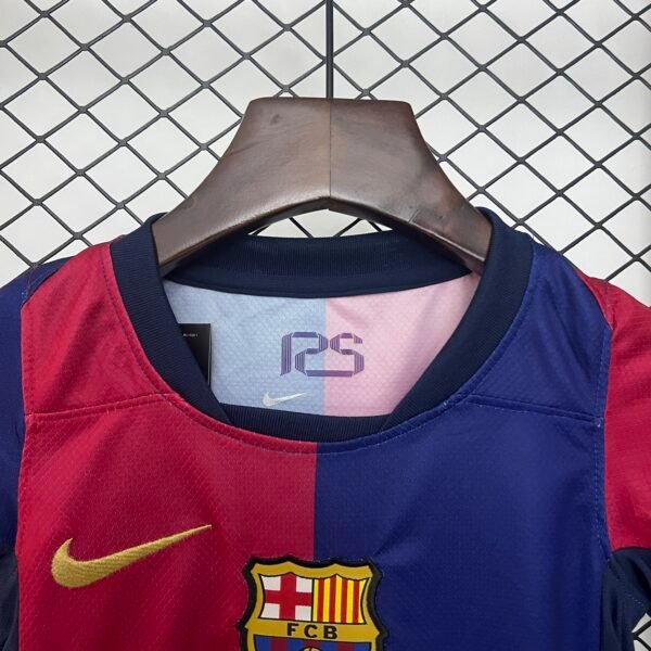 Barcelona 24/25 Home Jersey (Kids Set) 16-28