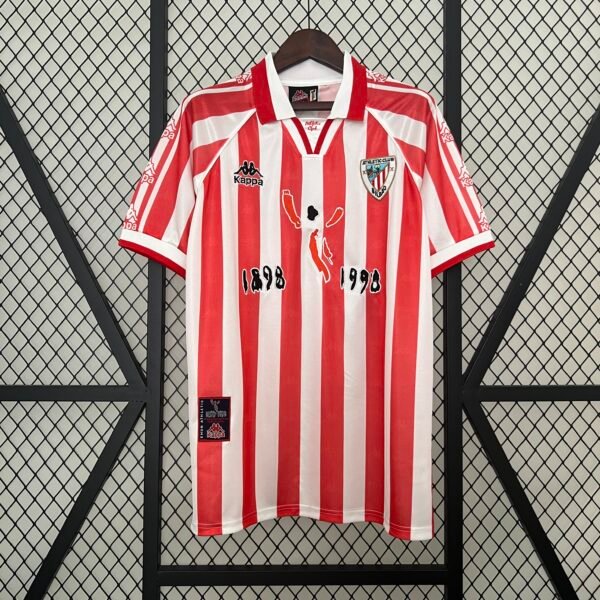 Athletic Bilbao 100th Anniversary Home Retro Jersey S-2XL