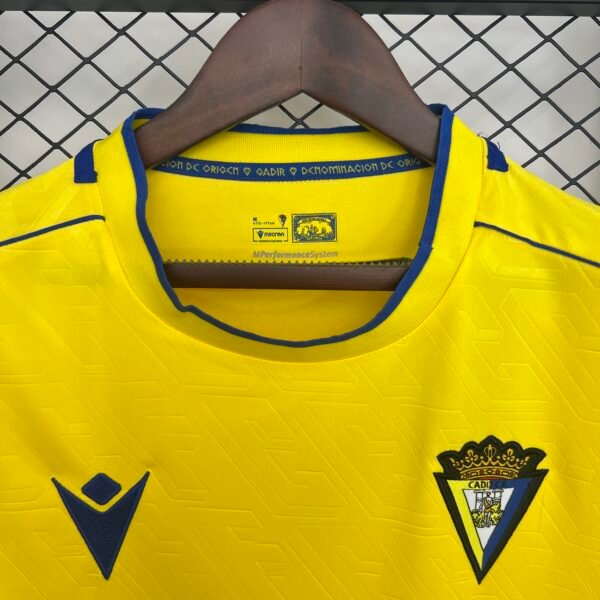 Cádiz CF 25/26 Home Fan Version Jersey - S-2XL