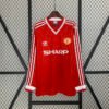 Manchester United 1986/88 Home Retro Long Sleeve Jersey S-2XL