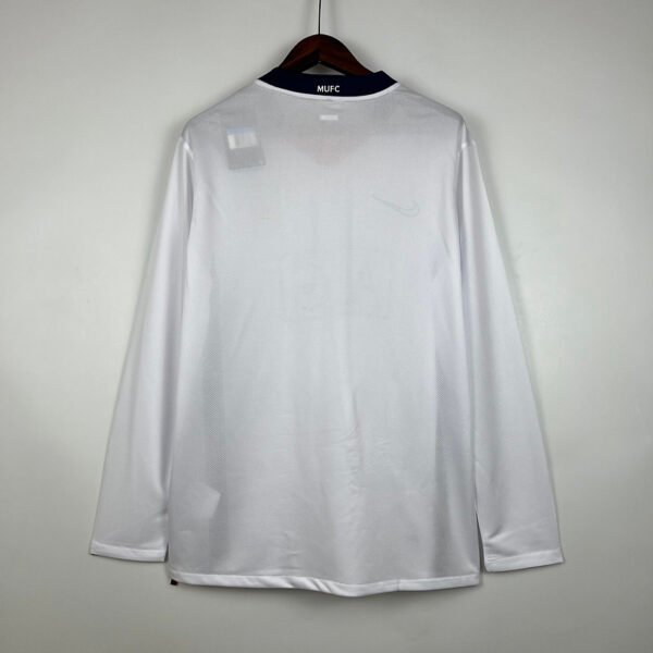 c2e7147f Manchester United 2007/08 Away Retro Long Sleeve Jersey S-2XL