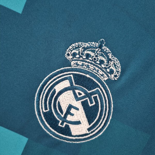 Real Madrid 2017/18 Second Away Retro Long Sleeve Jersey S-2XL
