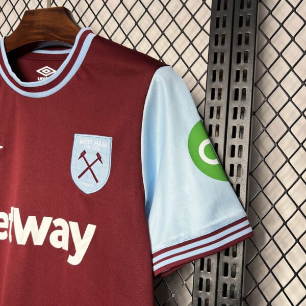 West Ham United 24/25 Home Fan Version Jersey - S-2XL