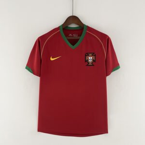 Portugal 2006 Home Retro Jersey S-2XL