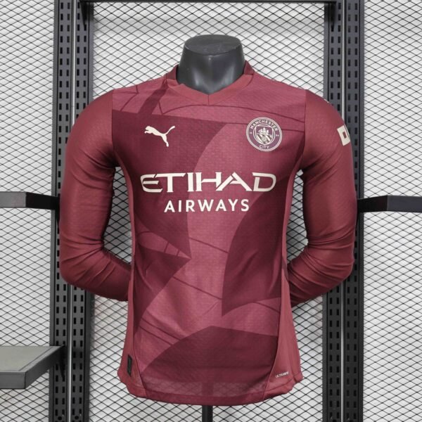 Manchester City 24/25 Third Away Long Sleeve Jersey - S-2XL