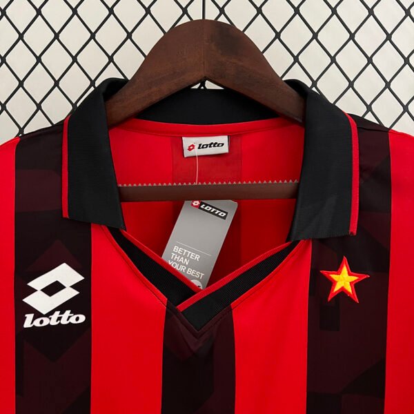 d1cae6eb AC Milan 1988/89 Home Retro Jersey S-2XL