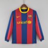 Barcelona 2010/11 UEFA Champions League Home Retro Long Sleeve Jersey S-2XL